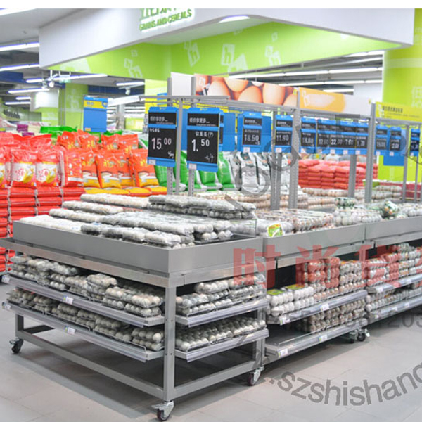超市貨架_堆頭架