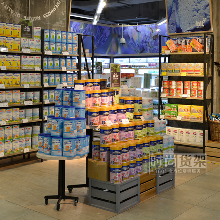 超市貨架_創(chuàng)意促銷臺
